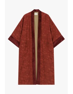 Casaco Duster Jacquard com Mangas Amplas Dixie 2