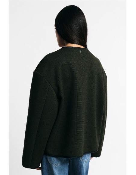 Camisa-casaco com bolsos frontais e fecho de alternância Please