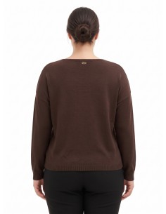 Camisola Curvy Ampla com Decote à Barco Rinascimento Curvy 2