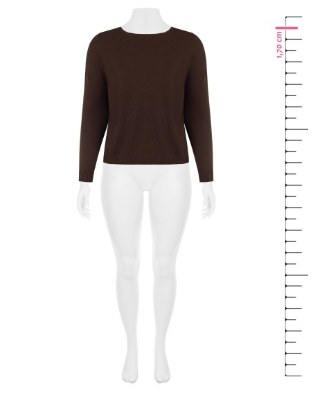 Camisola Curvy Ampla com Decote em Barco Rinascimento Curvy