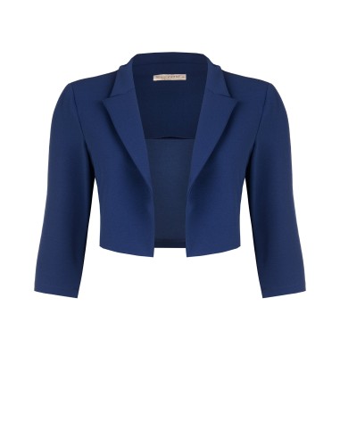 Casaco Spencer Curvy em Crepe Scuba Rinascimento Curvy