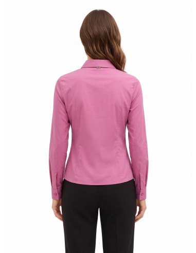 Camisa cintada e justa em algodão Rinascimento