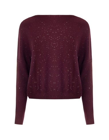 Camisola oversized com lantejoulas Rinascimento