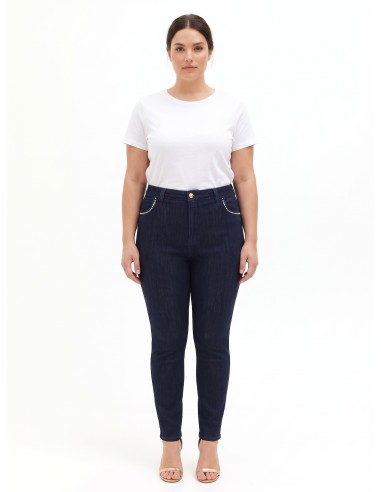 Jeans Curvy Skinny Elásticos Rinascimento Curvy