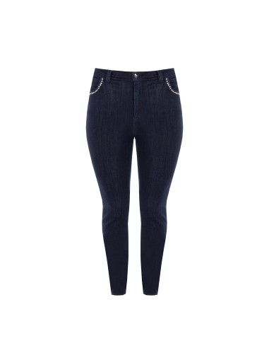 Jeans Curvy Skinny Elásticos Rinascimento Curvy