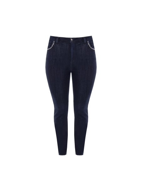 Jeans Curvy Skinny Elásticos Rinascimento Curvy