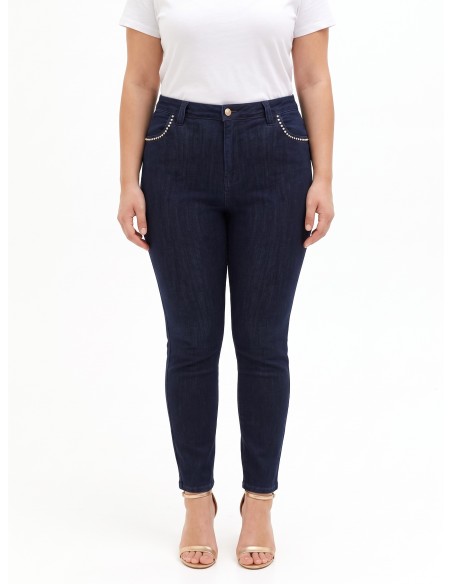 Jeans skinny elásticos Curvy Rinascimento Curvy