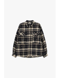 Camisa aos quadrados com bolsos e detalhes brilhantes Dixie 2