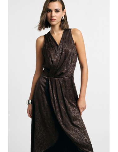 Vestido Comprido Sem Mangas Com Franjas Please