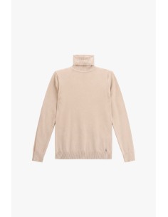 Camisola de gola alta de mangas compridas lisa Please 2