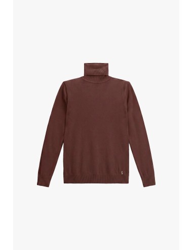 Camisola de gola alta de manga comprida lisa Please