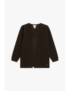 Cardigan comprido aberto sem botões Please 2