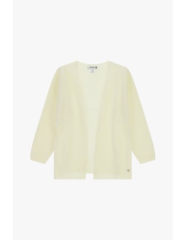 Cardigan comprido aberto sem botões Please