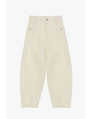 Jeans Baloon Fit de Cintura Normal com Pregas Frontais Please
