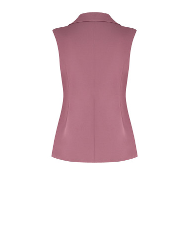 Colete Curvy cintado em crepe scuba Rinascimento Curvy