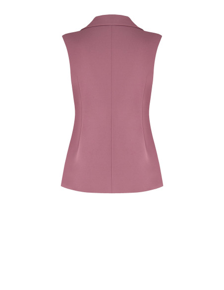 Colete Curvy cintado em crepe scuba Rinascimento Curvy