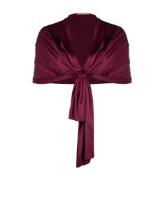 Estola de ombros Curvy em raso Rinascimento Curvy