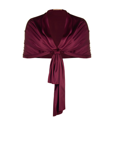 Estola de ombros Curvy em raso Rinascimento Curvy