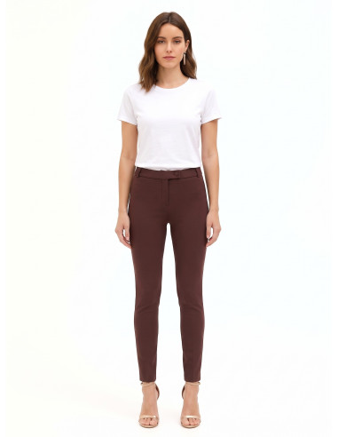 Calças skinny em crepe scuba Rinascimento