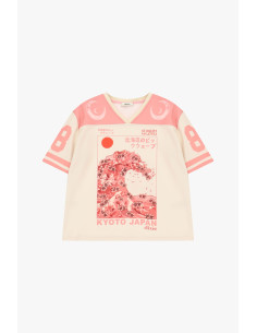 T-shirt de mangas curtas com estampado gráfico Kyoto Dixie 2