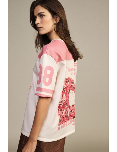 T-shirt de mangas curtas com estampado gráfico Kyoto Dixie
