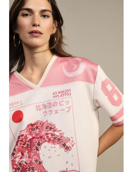 T-shirt de mangas curtas com estampado gráfico Kyoto Dixie