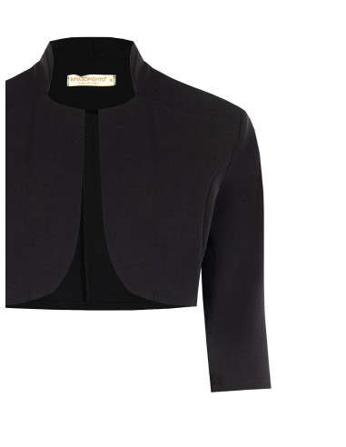 Bolero Capa de Ombros em Scuba Crepe Rinascimento