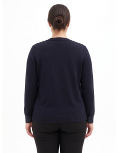 Camisola Curvy Cardigan Aberto Com Lurex Nos Punhos Rinascimento Curvy 2