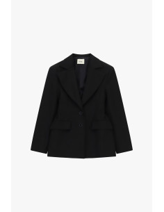 Blazer de dois botões, corte regular, com bolsos de aba Dixie 2