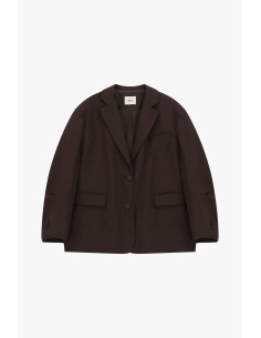 Blazer de dois botões com bolsos de debrum Dixie 2
