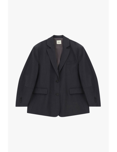 Blazer de dois botões com bolsos de debrum Dixie