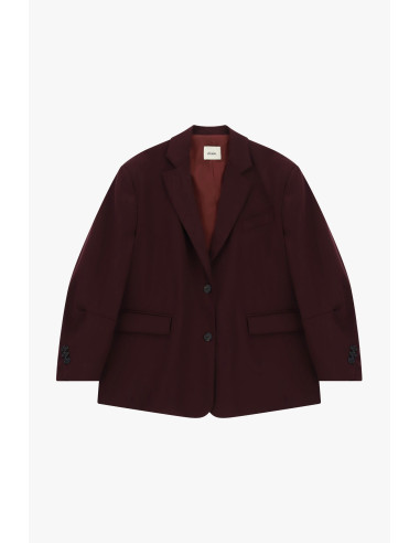 Blazer de dois botões com bolsos de debrum Dixie