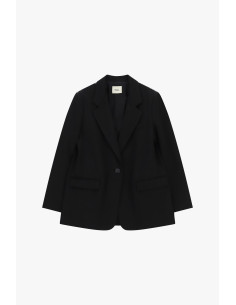 Blazer com costas em bandana e franjas decorativas Dixie