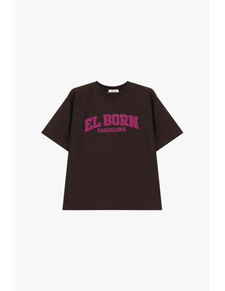 T-Shirt de Manga Curta com Estampado El Born Dixie