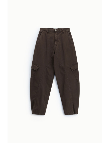 Calças tapered com bolsos cargo Please