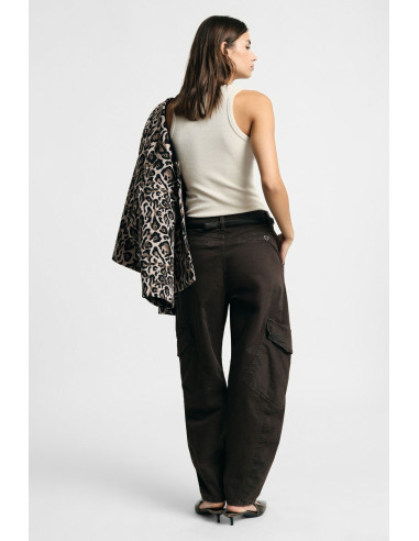 Calças tapered com bolsos cargo Please