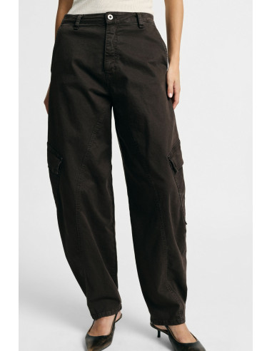 Calças tapered com bolsos cargo Please