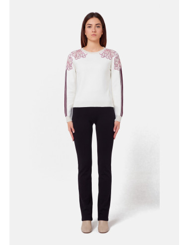 Camisola Jacquard com Strass Liu Jo