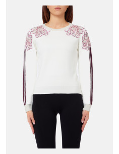 Camisola Jacquard com Strass Liu Jo