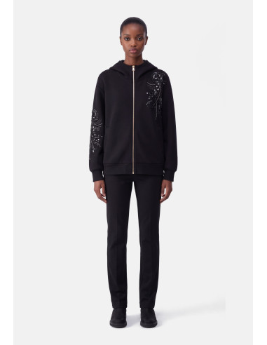 Casaco Oversize com Bordado de Joias Liu Jo