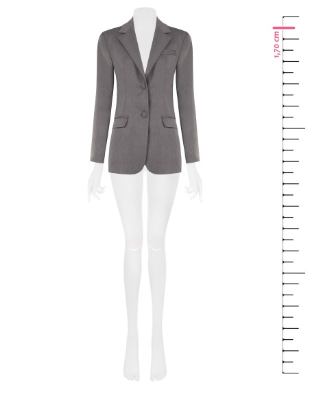 Casaco blazer em poliviscose Rinascimento
