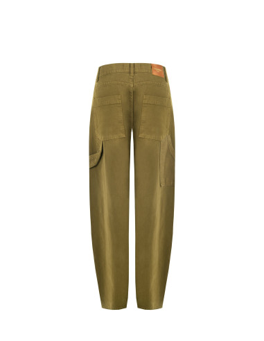 Jeans Balloon com detalhes cargo Rinascimento