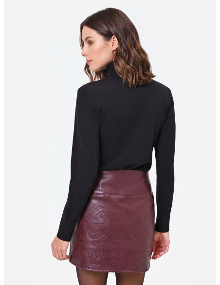 Camisola de gola alta com logótipo RR bordado Rinascimento