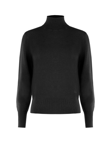 Camisola de gola alta com logótipo RR bordado Rinascimento