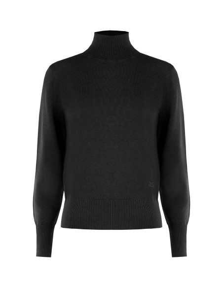 Camisola de gola alta com logótipo RR bordado Rinascimento
