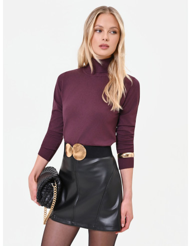 Camisola de gola alta com logótipo RR bordado Rinascimento