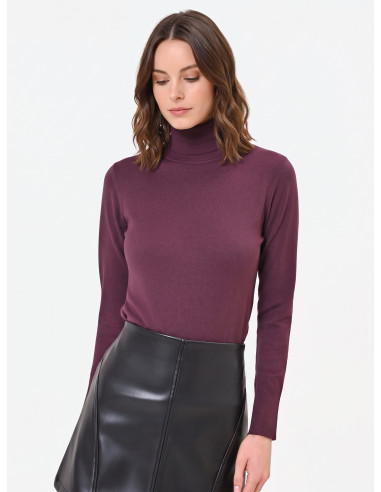 Camisola de gola alta com logótipo RR bordado Rinascimento