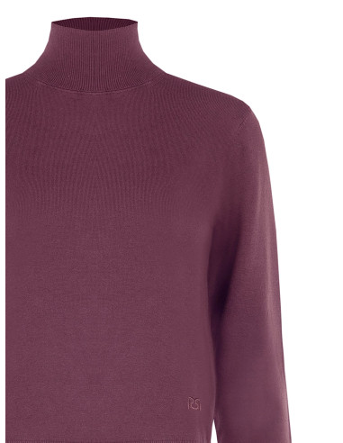 Camisola de gola alta com logótipo RR bordado Rinascimento
