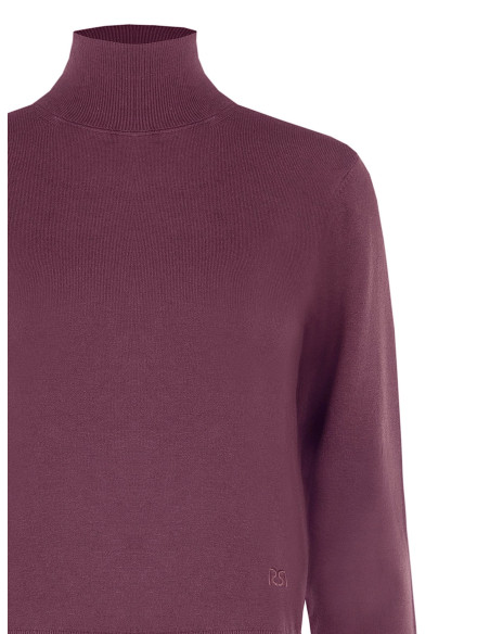 Camisola de gola alta com logótipo RR bordado Rinascimento