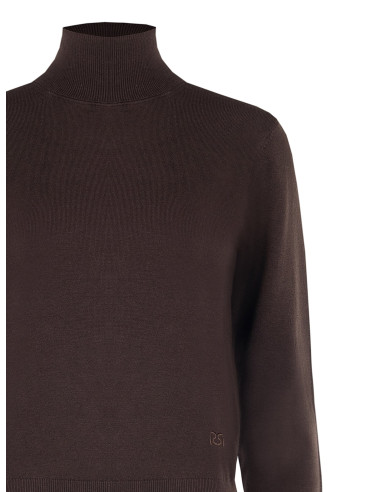 Camisola de gola alta com logótipo RR bordado Rinascimento